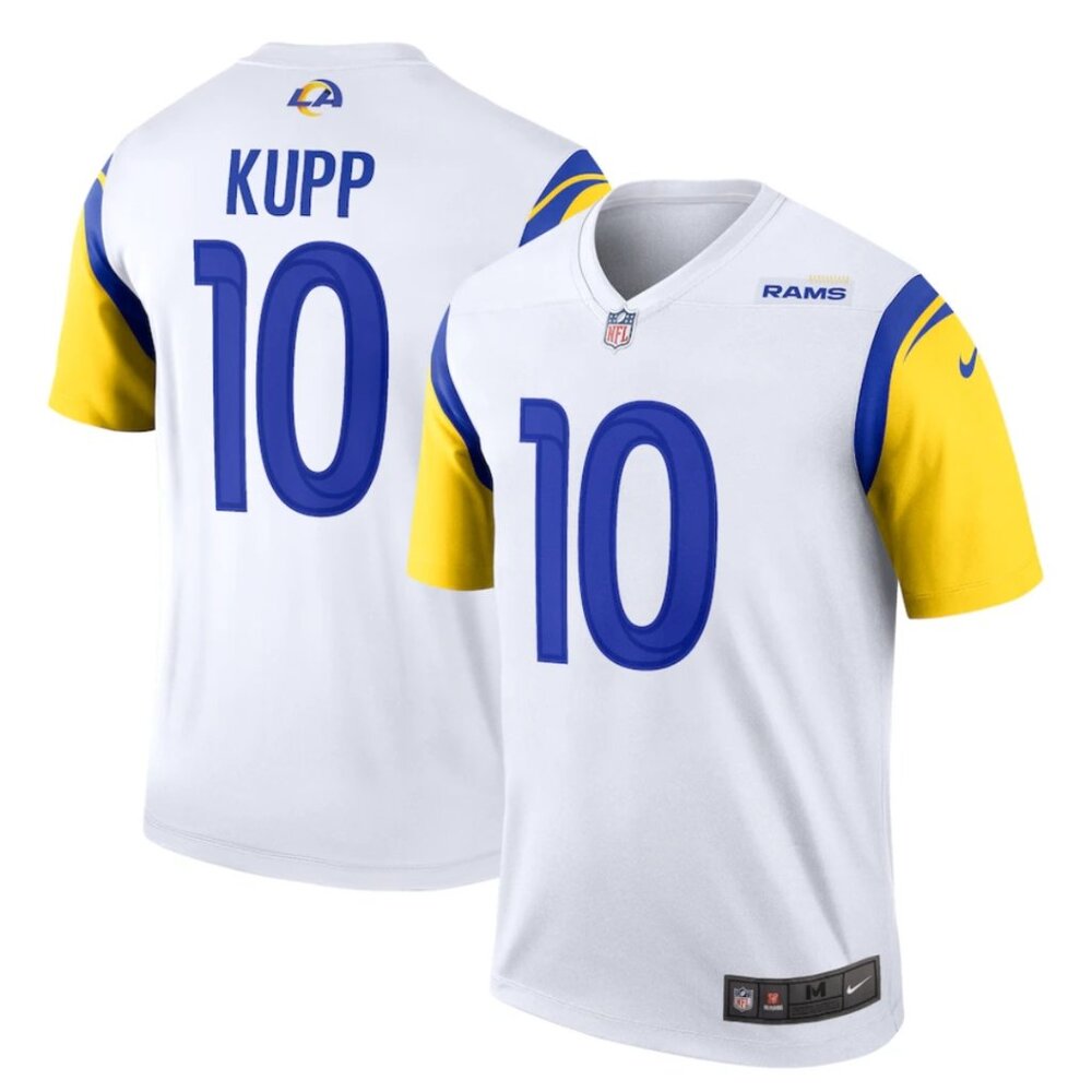 Los Angeles Rams Cooper Kupp Nike Legend Player Performance White Jersey XL NWT